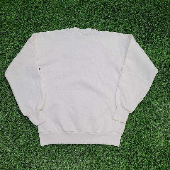 Vintage 80s USPTA Tennis Professionals Sweatshirt XS/S 17x23 USA Raglan - Picture 6 of 12